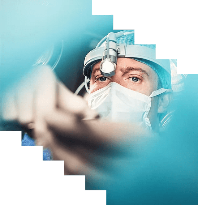 Clinician demonstrating a cardiovascular examination on a simulated patient